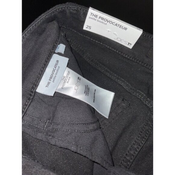 JOE’S Jeans The Provocateur Petite Bootcut New in Black size 25 - Picture 4 of 15